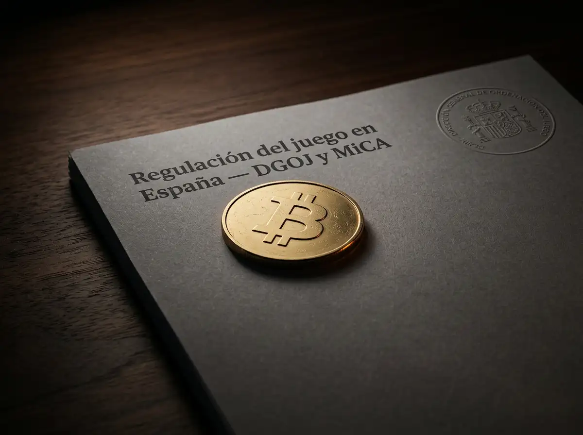 Apuestas con Bitcoin en España bajo el marco regulatorio DGOJ y MiCA